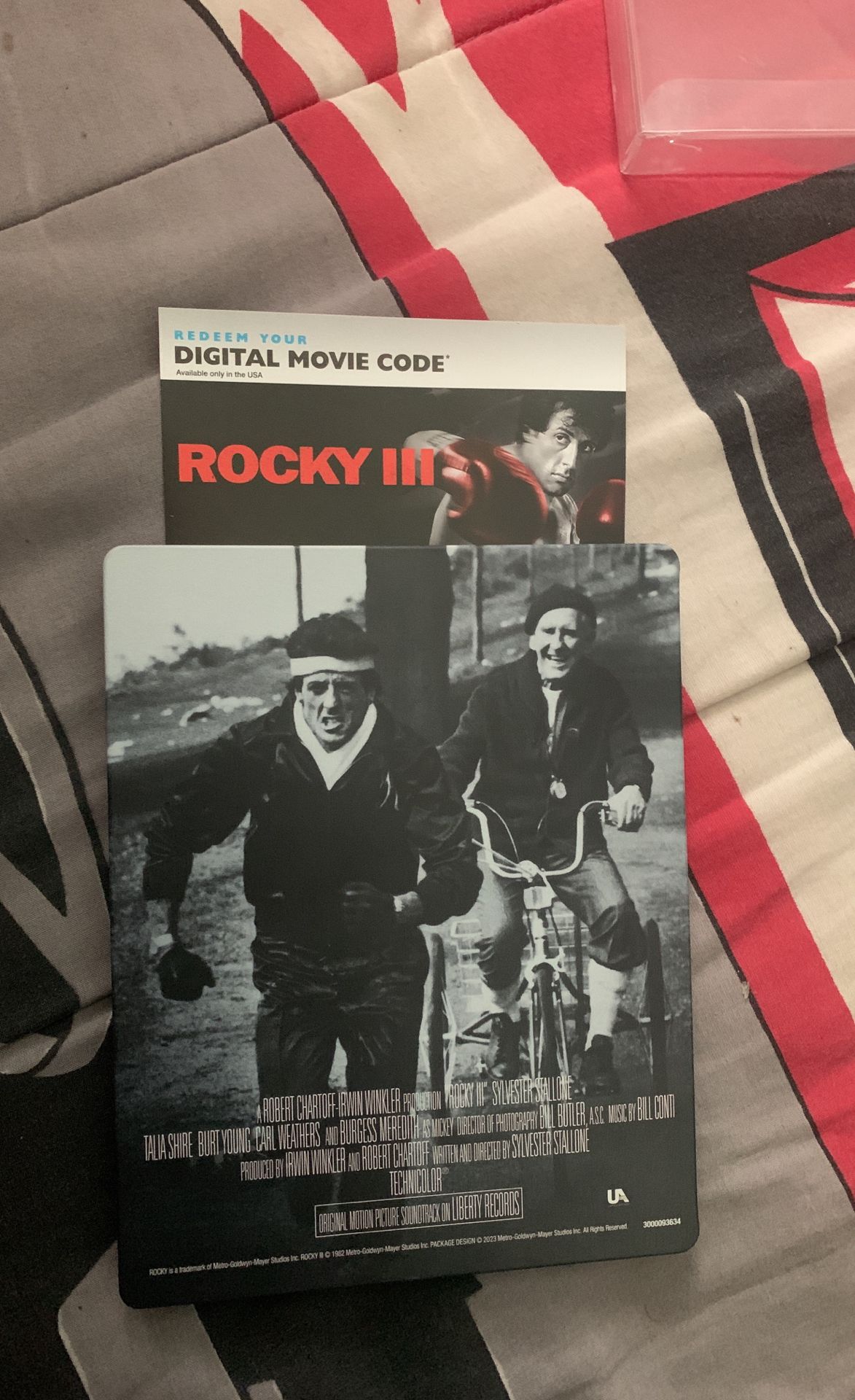 ROCKY 3 Digital Code/copy Only Never Redeemed 