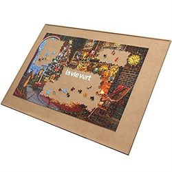 Lavievert Wooden Jigsaw Puzzle Board Portable Puzzle Plateau, Non-Slip Surface, Fits Up to 1500 Pieces - Khaki New https://offerup.com/redirect/?o=aHR
