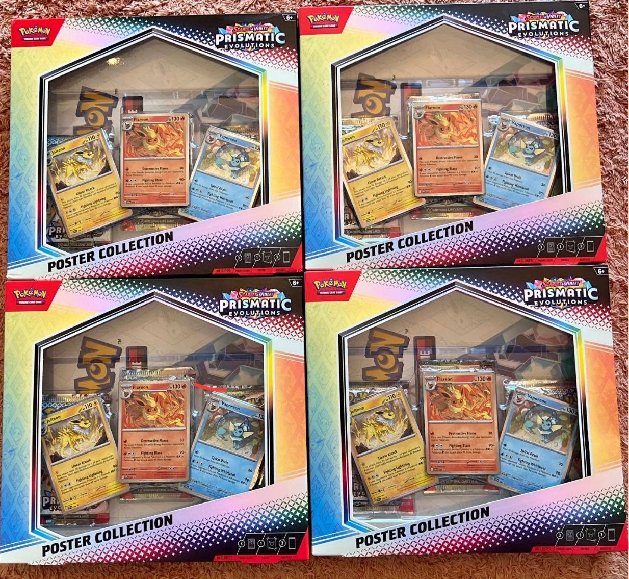 Pokemon TCG Prismatic Evolutions Poster Collection