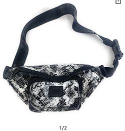 VS PINK Belt Back Clear Snake Or Zebra $20 Each