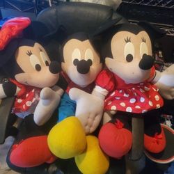 Mickie Mouse Minnie Mouse 