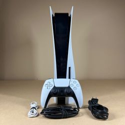 Sony PlayStation 5 Disc Edition PS5 825GB White Console Gaming System CFI-1115A