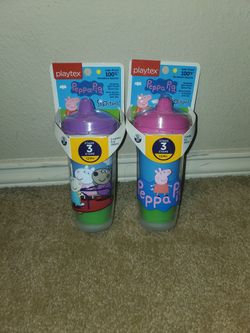 Playtex Peppa Pig Sipsters Insulated Spout Cup