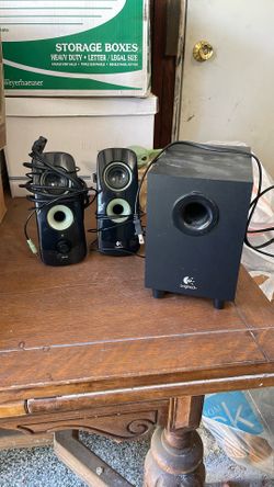 Computer Speaker Set With Bass