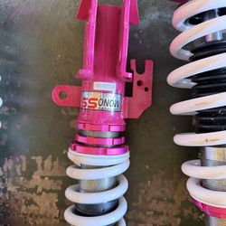 pink coilovers