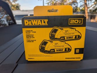 New-2-Dewalt Batteries 20V