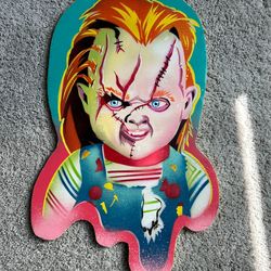 Child’s Play Movie Chucky Art Wall Decoration