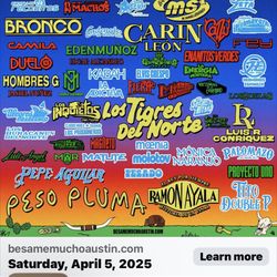Bésame Mucho cariño Concert