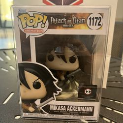 Mikasa Attack On Titian Funko Chalice Exclusive 