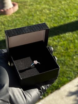 VVS1 Moissanite Promise Ring