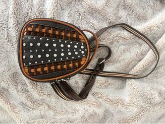 Brown backpack