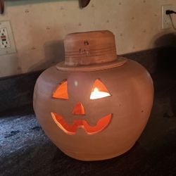 Vintage Terracotta Pumkin
