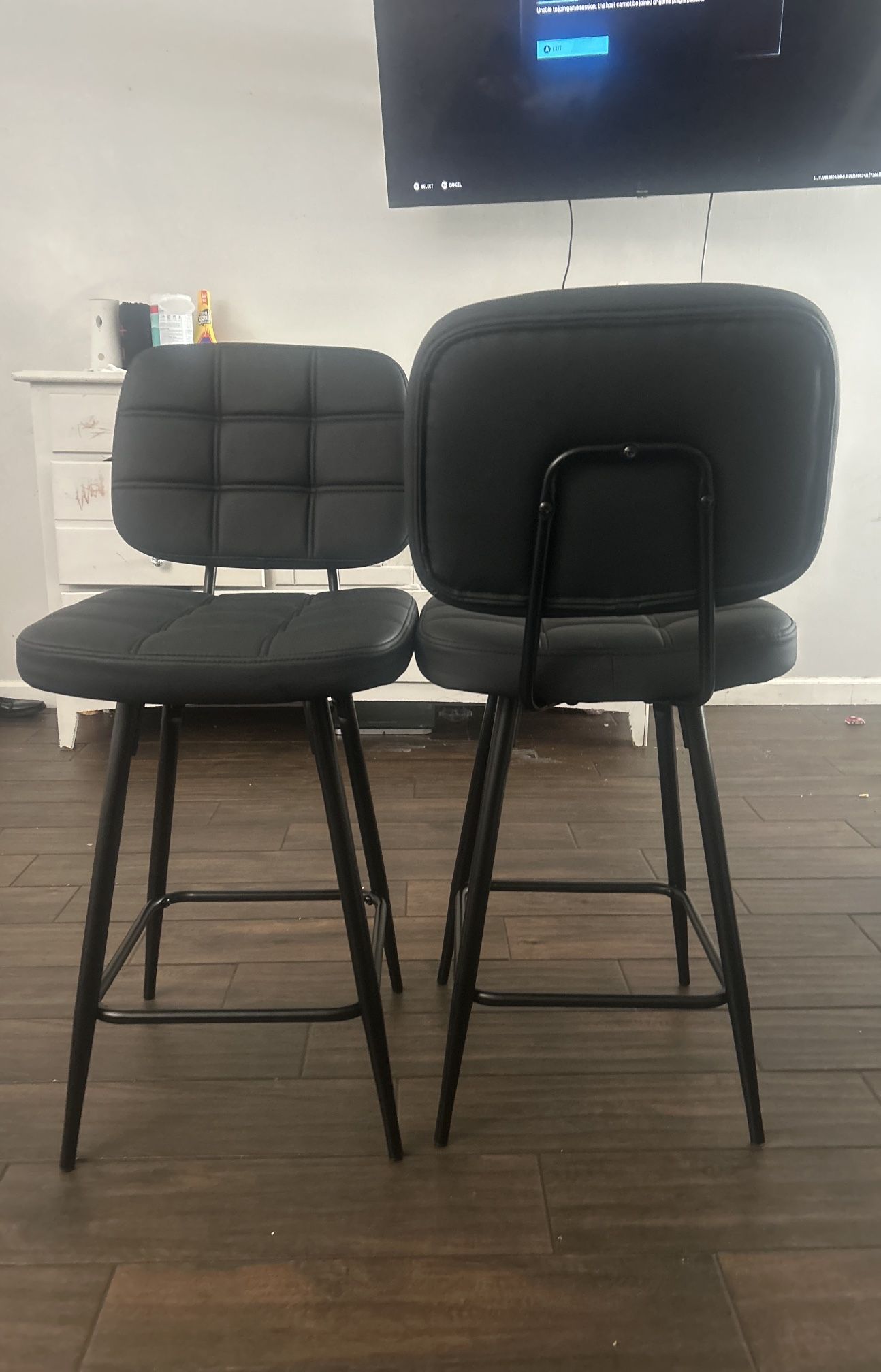 Two Black Chairs