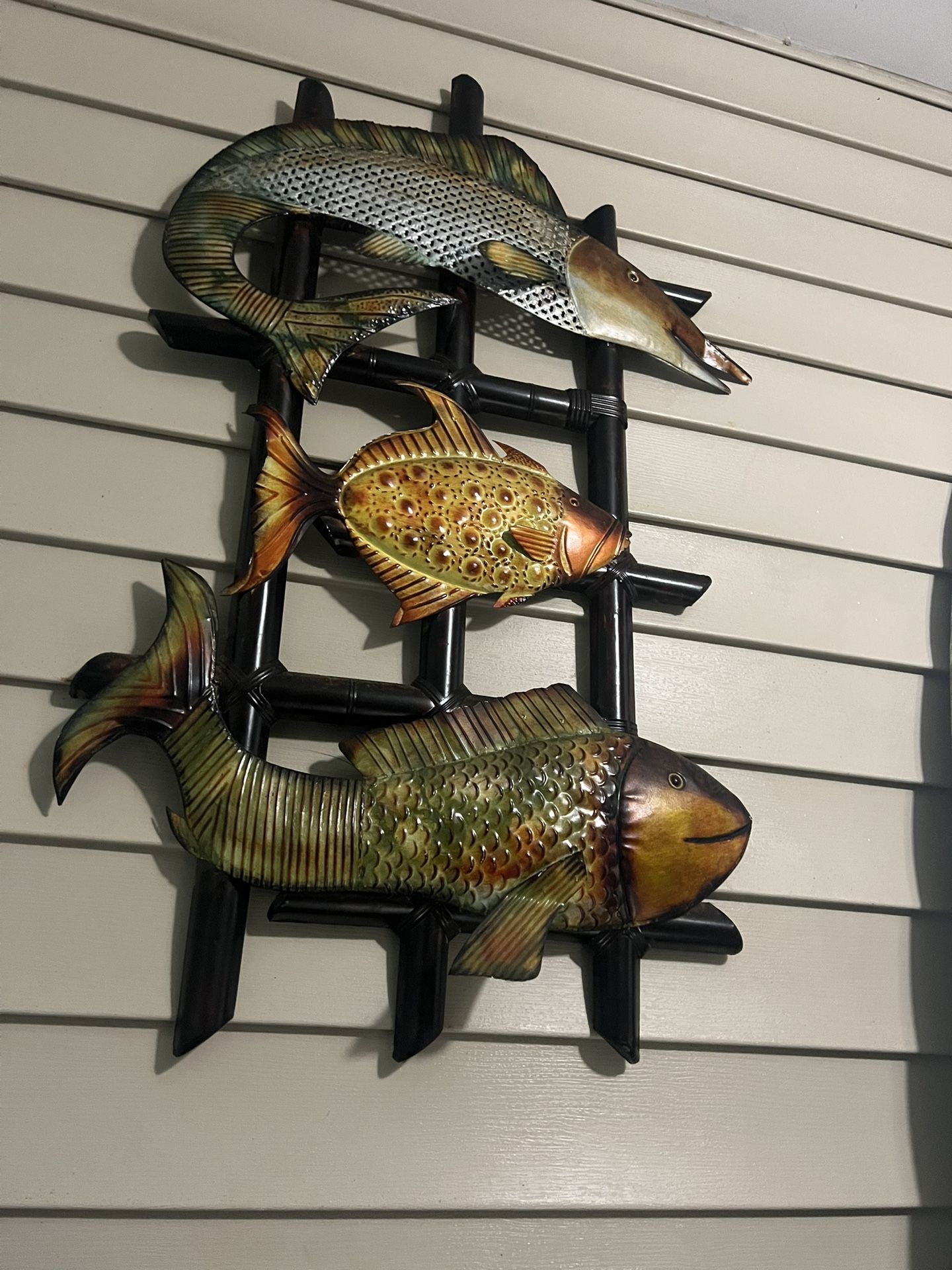 Metal Fish Decor