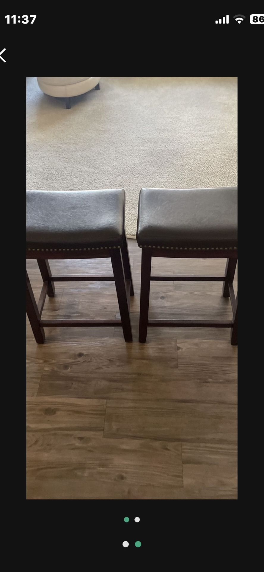 Bar Stool 2 Brown