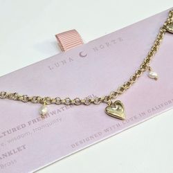 SHIPPING ONLY  *  Pearl & Heart 