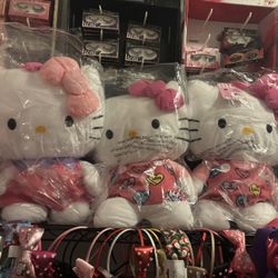 Hello Kitty, plush backpack $20 each