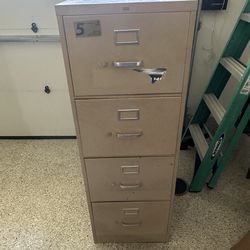 4 drawer file cabinet
