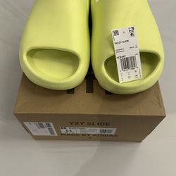 Yezzy Slides - Glow Green