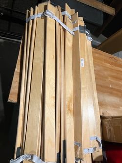 Natural Wood Bed Slats Bundle