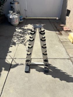 Small weight rack