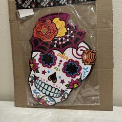 Día De Los Muertos Decor Sign.