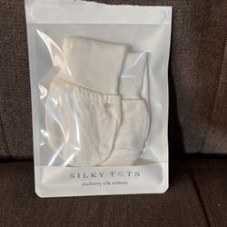 Silk Baby Scratch Mittens