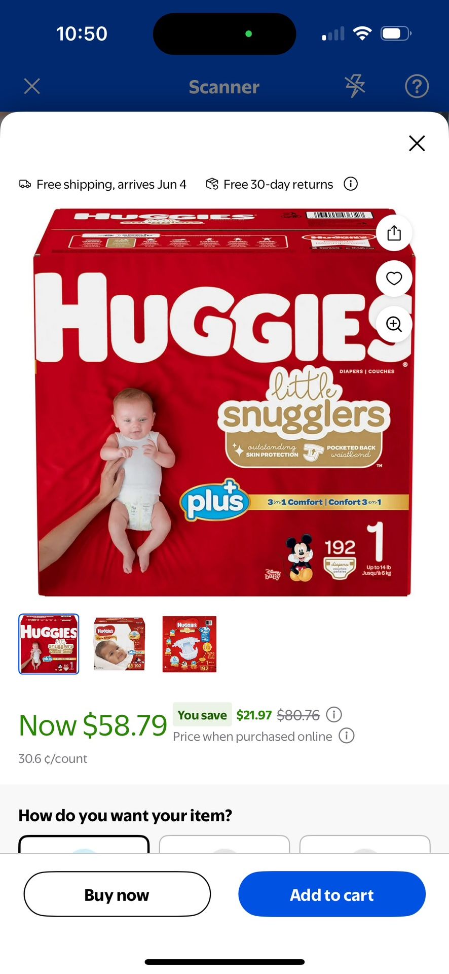 Huggies Diapers