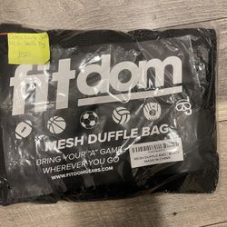 Large Mesh Sports Duffle Bag