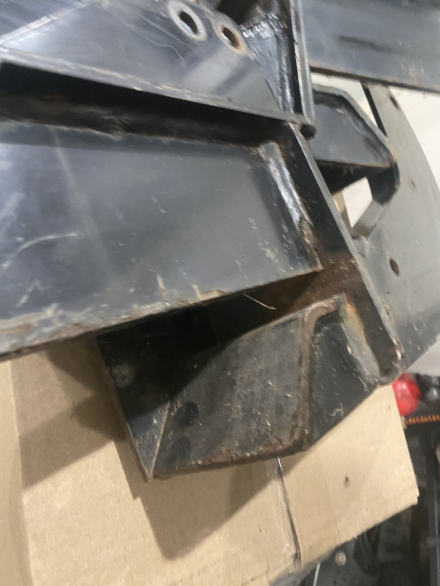 Fisher Snowplow Push Plates 2007-2019 Chevy Silverado And Gmc Sierra K1(contact info removed)-1