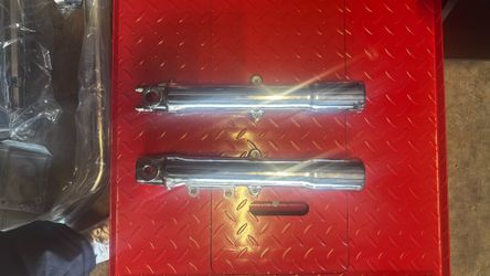 Harley Davidson Heritage Softail lower fork leg sliders set
