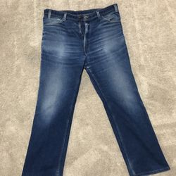 Vintage Levis Action Jeans Orange Tag Straight Leg Jeans Mens W38 L30Relaxed