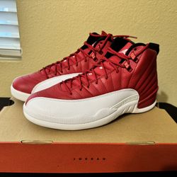 Air Jordan 12 Retro Gym Red/white/black Size 9.5