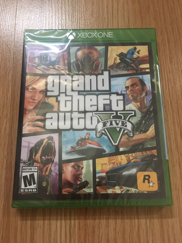 GTA 5 Xbox one brand new, never used!