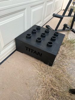 Titan barbell holder 9bars