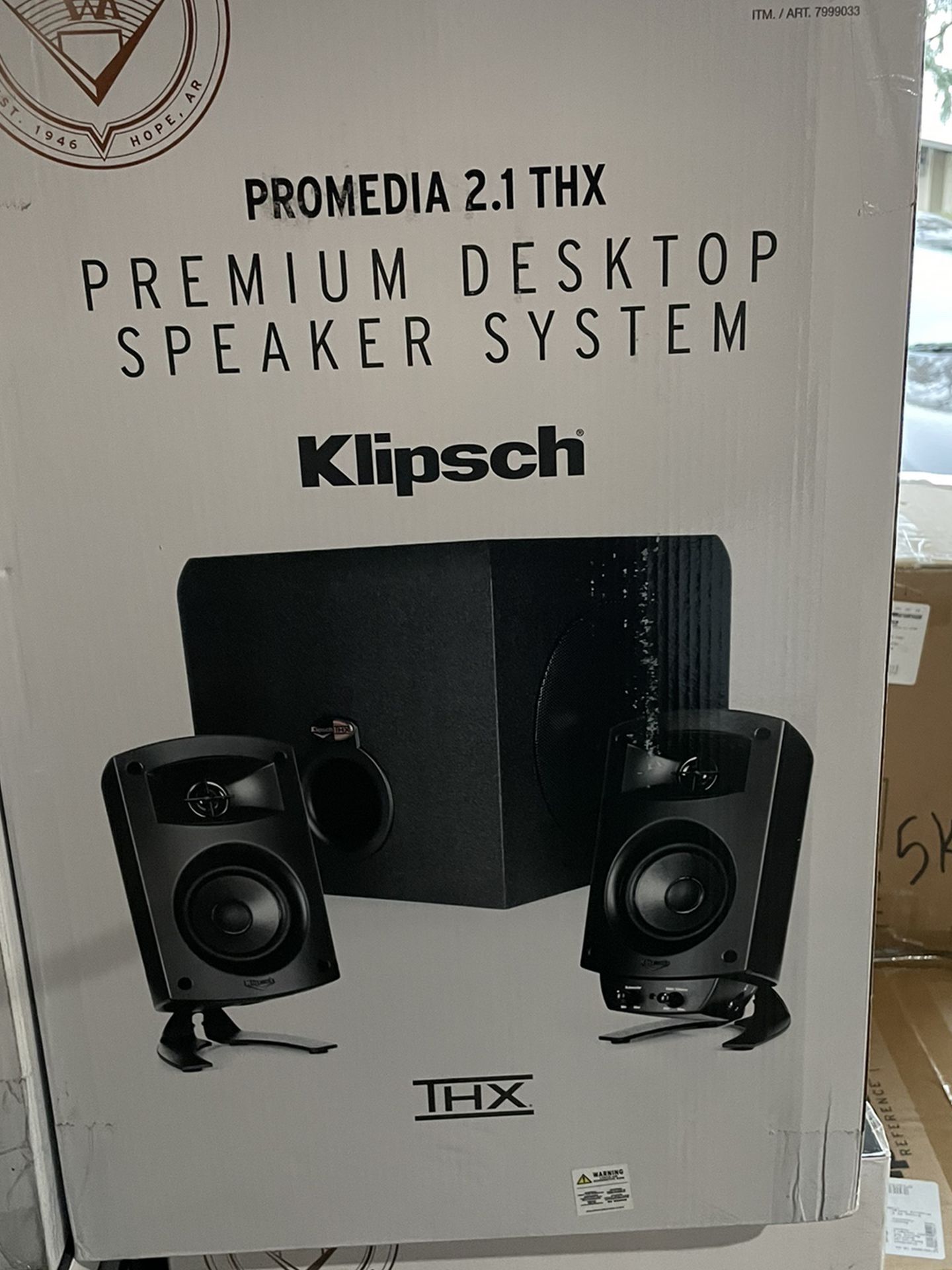 KLIPSCH PROMEDIA 2.1 THX Computer Speaker Set