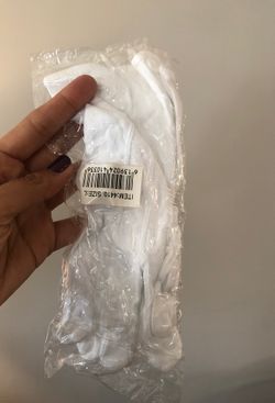 White kid gloves new
