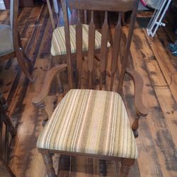 Vintage Broyhill Mid Century Modern Wooden Side Chair