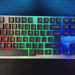 Backlit Gaming Keyboard RBG 103 Keys Wired