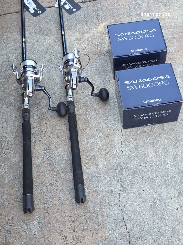 Saragosa 5000/6000/Suffix /Omen Fishing Rod..400.00 Each