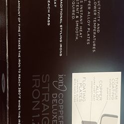 Ion Copper Straightening Iron 