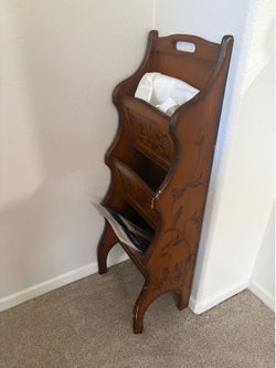Vintage magazine rack