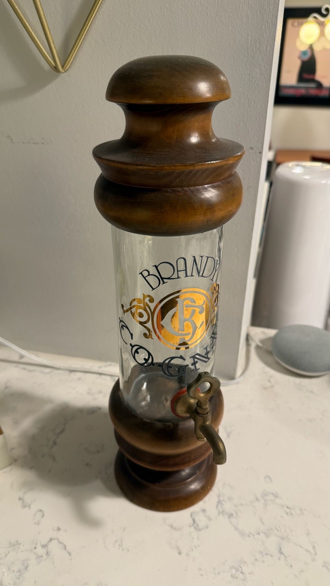 Vintage Brandy/Cognac Dispenser