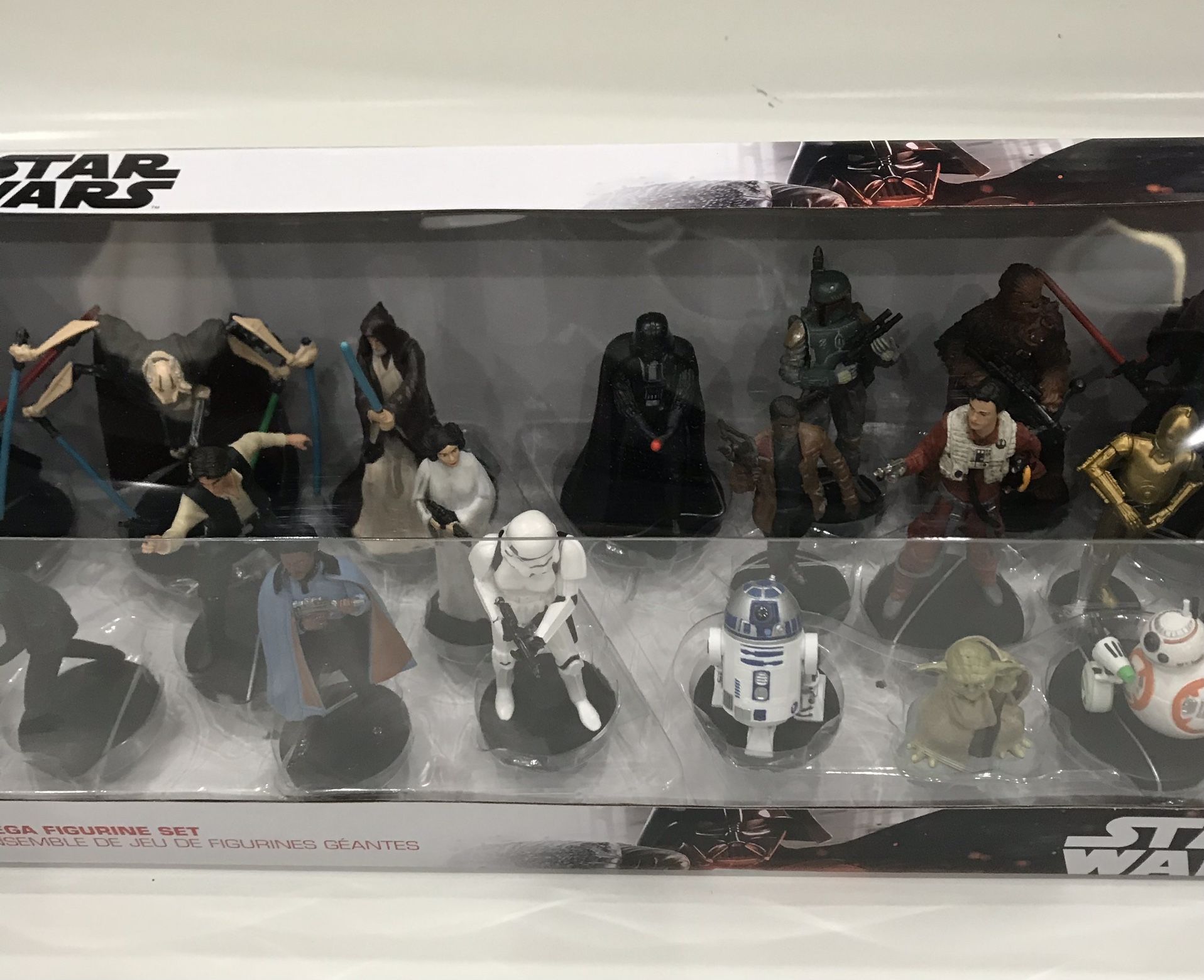 Disney Star Wars Mega Figurine Set Of 20 Figures for Sale in 