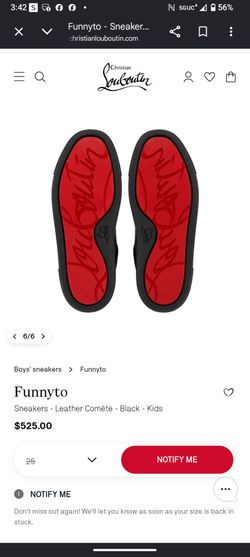 Funnyto leather low- top sneakers size 8.5 toddler r d bottoms