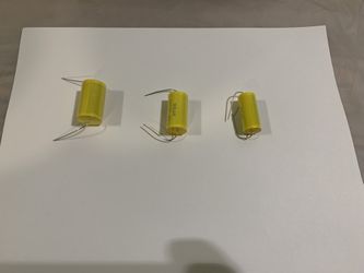 Universal Bass Blocker Capacitor Works With All Tweeters / Driver Horns  $5 Each 2.2 , 3.3 , 4.7 