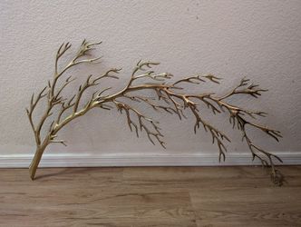 Large Metal Tree Branch Wall Decor / Sculpture