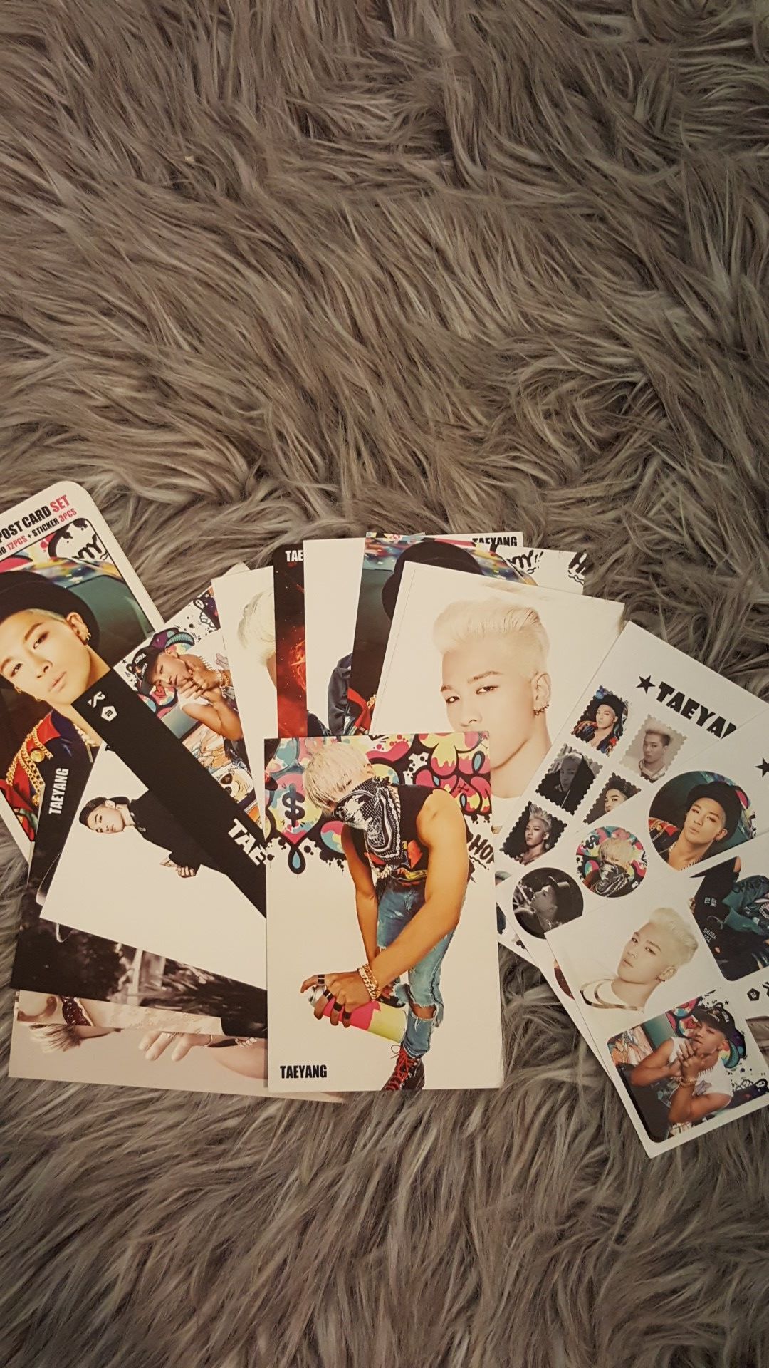 Big Bang Tae Yang Card Set