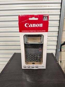 Canon P1-DHV 12-Digit Printing Calculator – New in Box