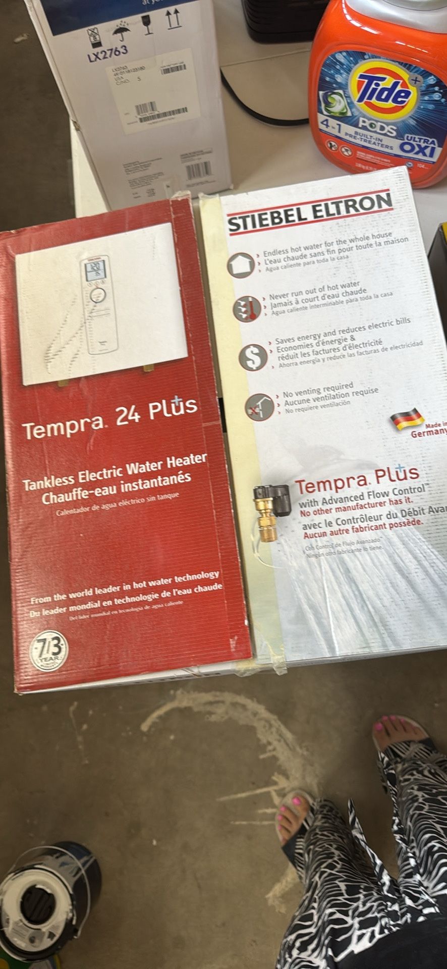 Electric Water Heater 